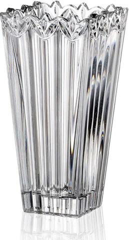 אגרטל PIERCED בוהמיה קריסטל 14×14×30 ס״מ