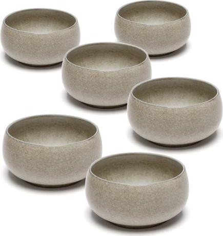 סט 6 בולים אבן WARE MADRIO בטון 15×15×8 ס״מ