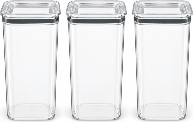 סט 3 קופסאות אחסון — דגם QUINCY – 1700ml