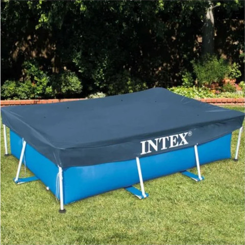 Intex כיסוי ויניל  לבריכת צינורות מלבנית 200*300 ס''מ של חברת אינטקס