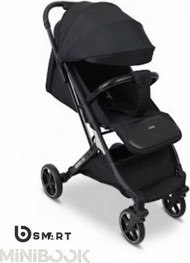 טיולון מיני בוק MINI BOOK שחור – ביסמרט Bsmart