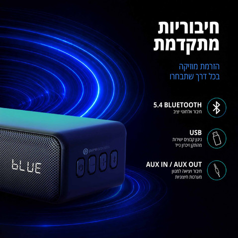 מקרן קול סאונדבר ושני מיקרופונים אלחוטיים, שחור דגם SINGBAR45