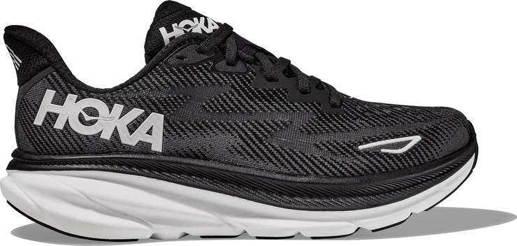 Hoka Clifton 9 - נעלי ספורט גברים הוקה קליפטון 9 בצבע שחור/לבן