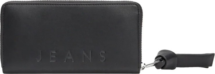 ארנק עור לאישה מבית TOMMY HILFIGER דגם AW0AW16389-BDS