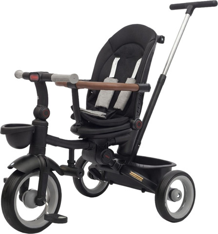 תלת אופן רב שלבי 4 ב-1 מתקפל SKATER TRIKE elite – שחור