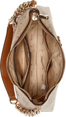 תיק Guess Izzy Top Zip Shoulder Bag נשים