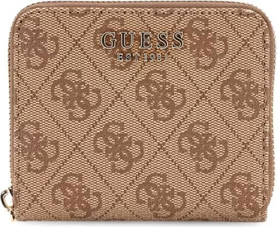 ארנק Guess Laurel Ii Slg Small Zip Around נשים - גס - Brown