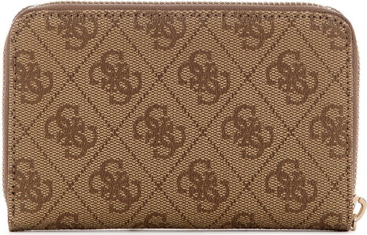 ארנק Guess Laurel Ii Slg Med Zip Around נשים - גס - Brown