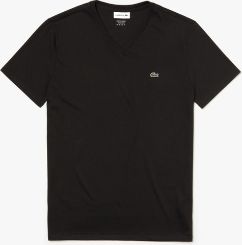 טי שירט Lacoste לגברים צווארון וי
