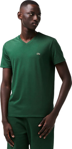 טי שירט Lacoste לגברים צווארון וי
