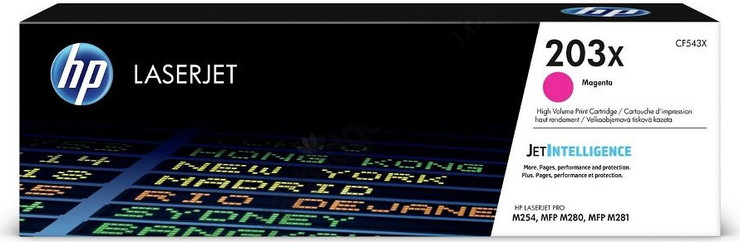 טונר מג'נטה מקורי HP אייץ' פי 203X CF543X