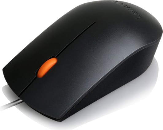 סט מקלדת ועכבר Lenovo 300 בצבע שחור