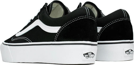 נעלי סניקרס Vans לנשים דגם Old Skool פלטפורמה