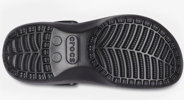 Crocs Classic Platform Clog - כפכפי פלטפורמה קרוקס לנשים בצבע שחור