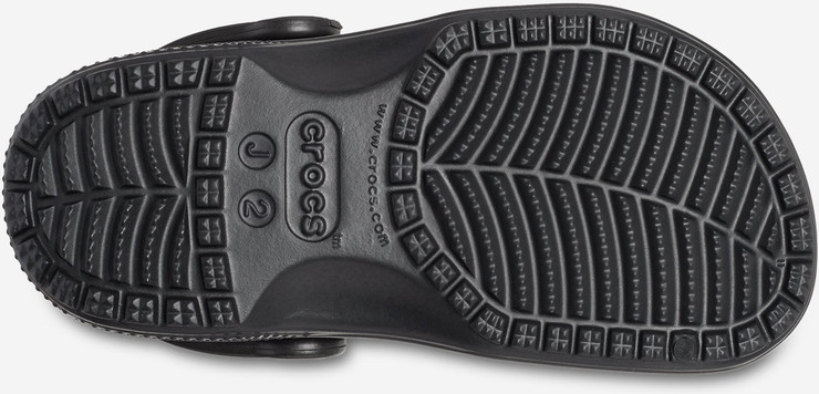 Crocs Classic Clog K - כפכפי קרוקס קלאסיים לילדים בצבע שחור