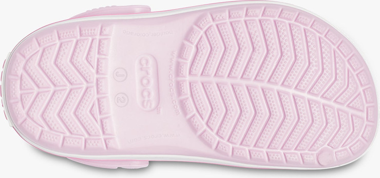 Crocs CrocBand Clog T - כפכפים לילדים קרוקס קרוקבנד בצבע בלרינה/ורוד מידות קטנות