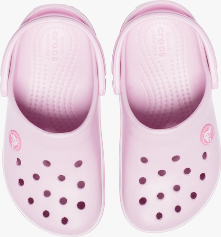 Crocs CrocBand Clog T - כפכפים לילדים קרוקס קרוקבנד בצבע בלרינה/ורוד מידות קטנות