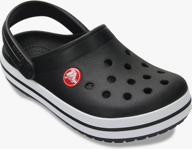 Crocs Crocband Clog K - כפכפי קרוקבנד קרוקס לילדים בצבע שחור