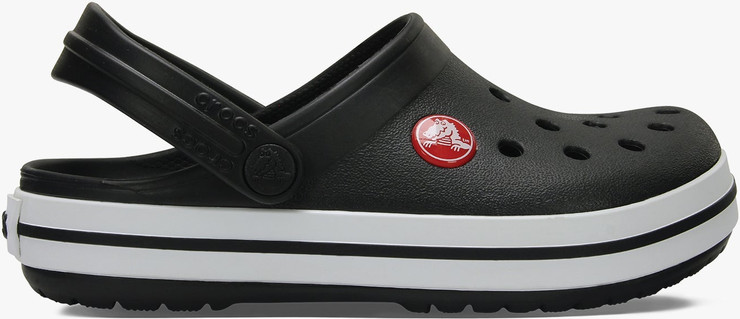 Crocs Crocband Clog K - כפכפי קרוקבנד קרוקס לילדים בצבע שחור