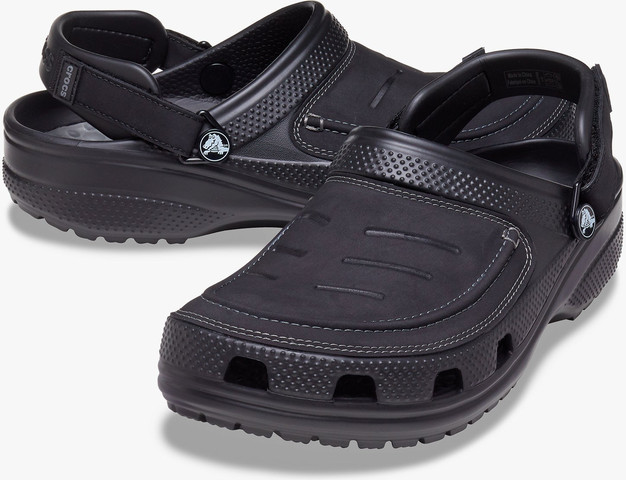 Crocs Yukon Vista II LR Clog M -  כפכפי  קרוקס יוקון ויסטה לגברים בצבע שחור/אפור