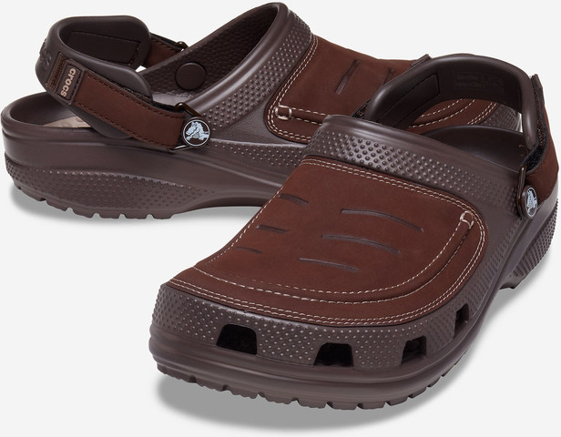 Crocs Yukon Vista II LR Clog M - כפכפי  קרוקס יוקון ויסטה לגברים בצבע אספרסו/משרום