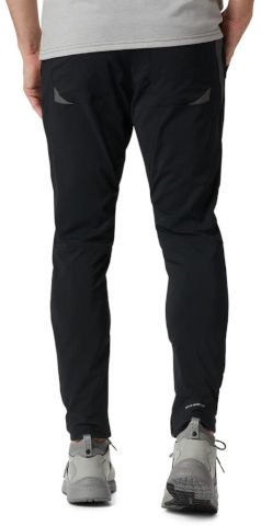 מכנסי טיולים ארוכים לגברים Tech Trail Hiker Black