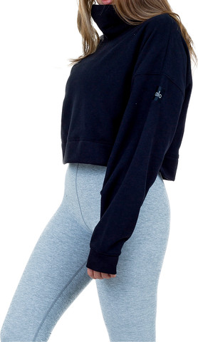 סווטשרט Alo Yoga לנשים דגם Cropped