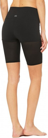 טייץ קצר Alo Yoga לנשים דגם High-Waist Lavish