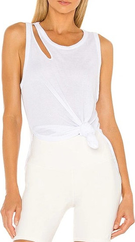 טי שירט קצרה Alo Yoga נשים דגם  Dreamy Crop