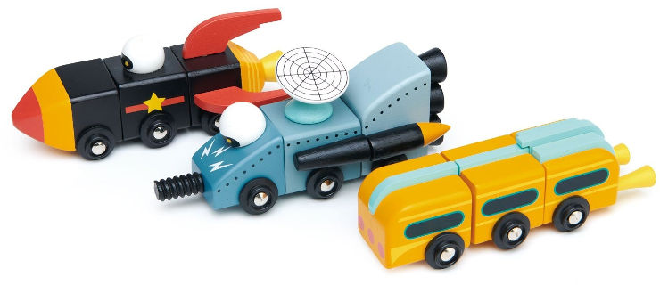 המרוץ לחלל - 3 רכבי חלל עתידניים