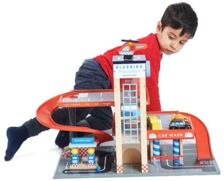 הציפור הכחולה - חניון תלת קומתי