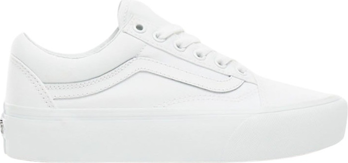 נעלי סניקרס Vans לנשים דגם Old Skool פלטפורמה