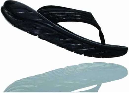 Hoka ORA RECOVERY FLIP W BLACK / DARK GULL 1099676-bdgg כפכפים