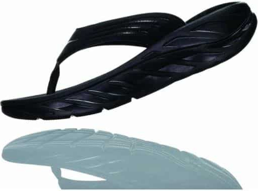 Hoka ORA RECOVERY FLIP W BLACK / DARK GULL 1099676-bdgg כפכפים