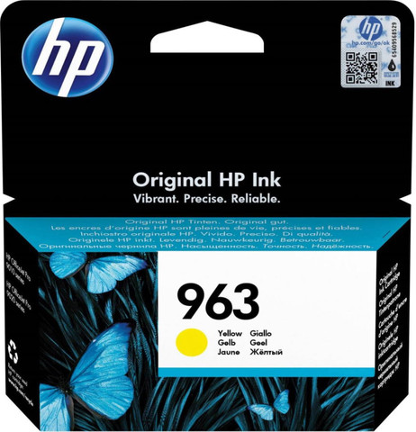 ראש דיו צהוב מקורי HP אייץ' פי 3JA25AE 963