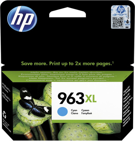 ראש דיו ציאן מקורי HP אייץ' פי 3JA27AE 963XL