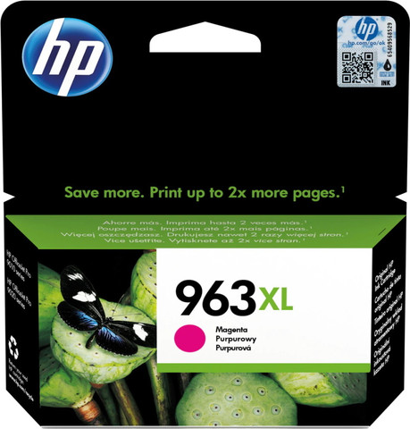 ראש דיו אדום מקורי HP 963XLM 3JA28AE (1,600 דפים)