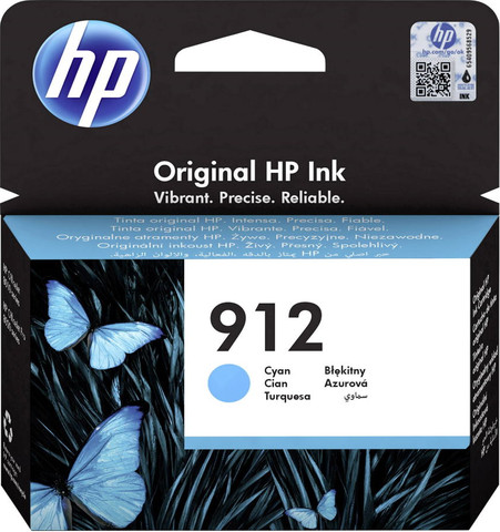 ראש דיו ציאן מקורי HP אייץ' פי 912 3YL77AE