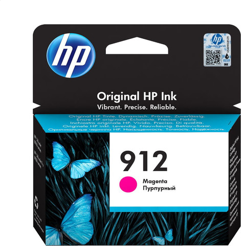 ראש דיו מגנטה מקורי HP אייץ' פי 912 3YL78AE