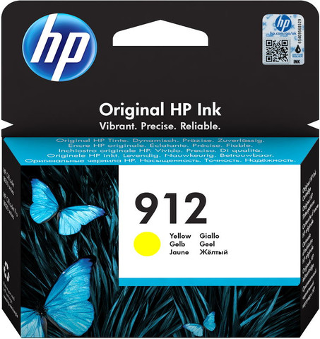 ראש דיו צהוב מקורי HP אייץ' פי 912 3YL79AE