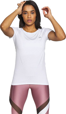 חולצת אימון Under Armour לנשים דגם HeatGear SS