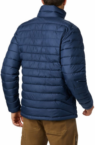 מעיל מבודד לגברים Powder Lite c_navy