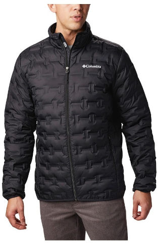 מעיל פוך לגברים Delta Ridge M Black Black