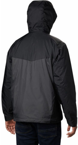 מעיל רוח מבודד לגברים Glennaker Lined black/shark
