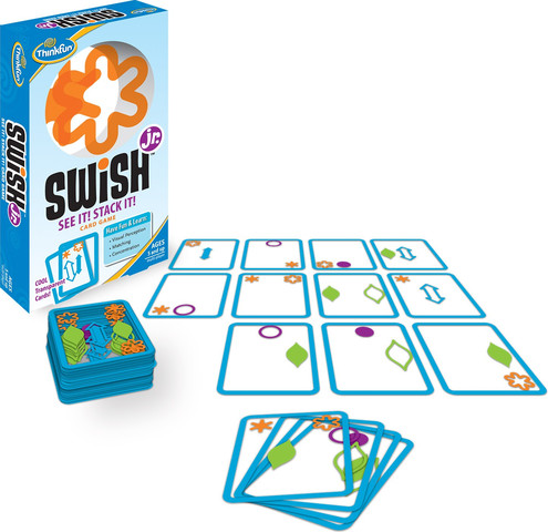 סוויש SWISH ג'וניור משחק קלפים מאתגר ומהיר לכל המשפחה