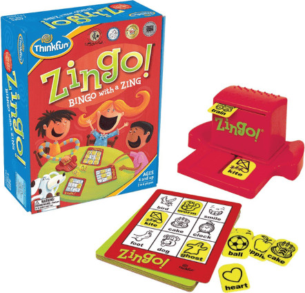 זינגו! בעברית משחק התאמה מהירה מבית ThinkFun