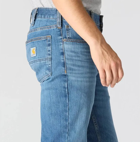 Carhartt R.FLEX STRAIGHT TAPERED JEAN HOUGHTON 102807-398 ביגוד מכנסיים ארוכים
