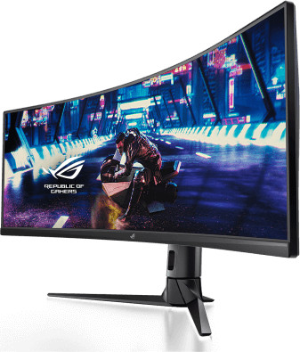 מסך מחשב גיימינג 49 אינץ רחב Asus ROG Strix XG49VQ HDR