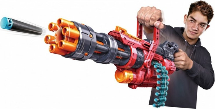 מכונת יריה OMEGA עד טווח 30 מטר עם שרשרת חיצים ו 98 חיצי ספוג