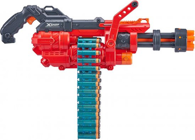 מכונת יריה OMEGA עד טווח 30 מטר עם שרשרת חיצים ו 98 חיצי ספוג